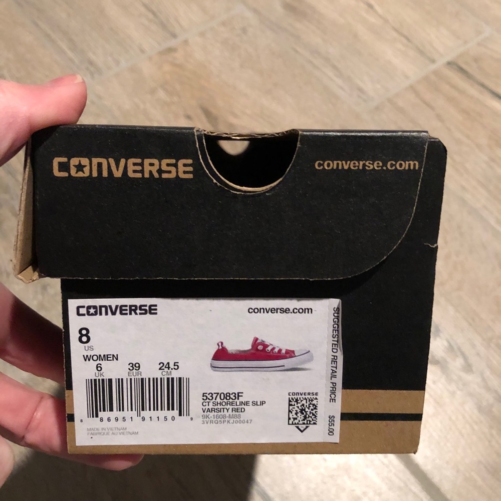 Converse Shoreline Red 8